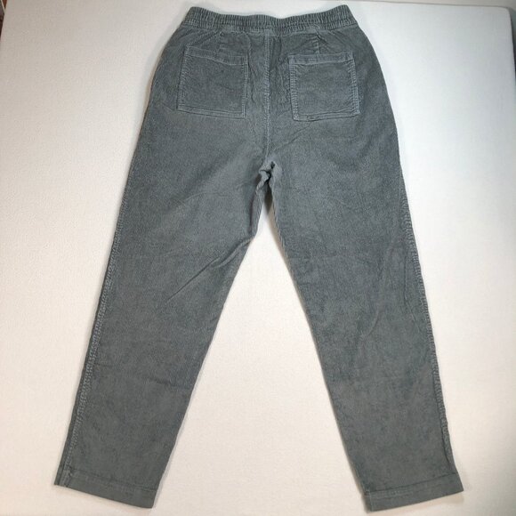 Gap Corduroy Pants Women's L 32x30 Gray Vintage Flight High Rise Joggers Tall - Picture 2 of 16
